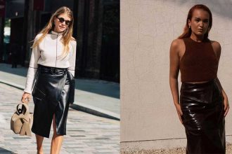 Η δερμάτινη φούστα επέστρεψε στη μόδα