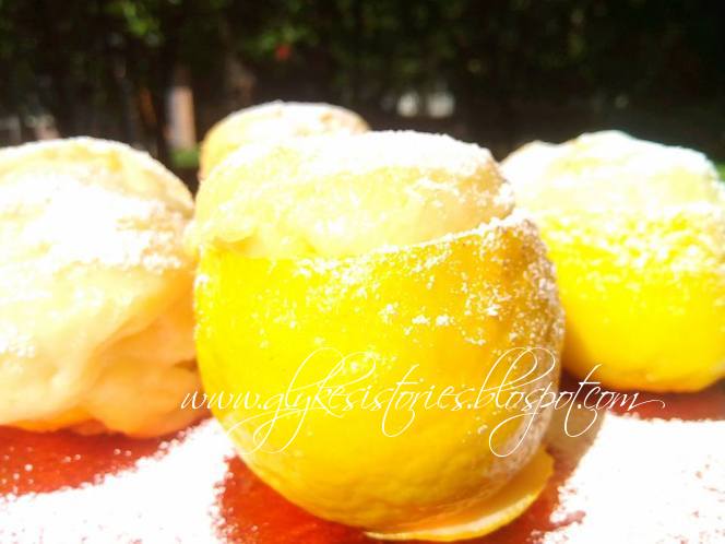 Lemon soufflés σε λεμονόκουπα!