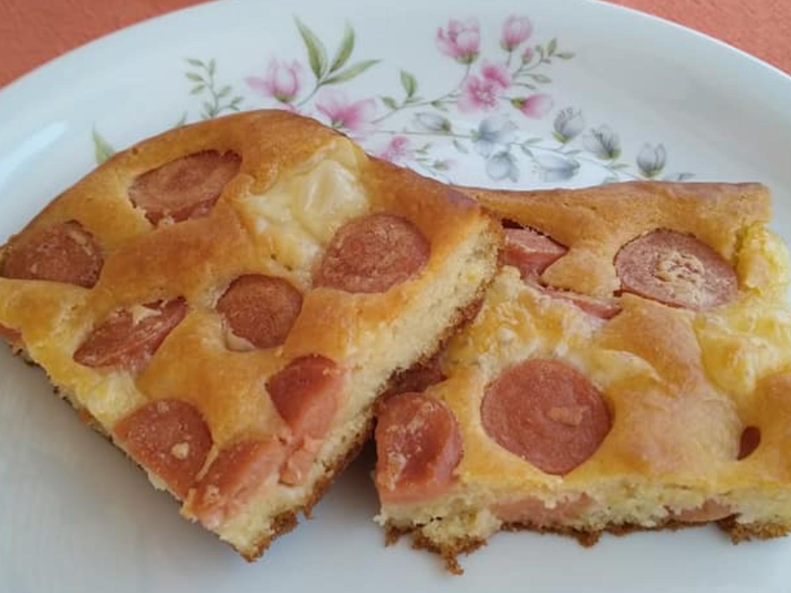 Λουκανικόπιτα χωρίς φύλλο