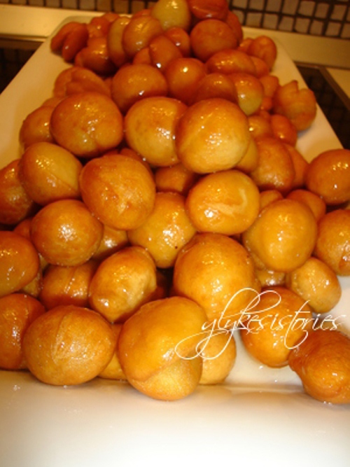 Mini λουκουμάδες!