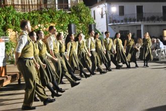 Το χορευτικό του Δήμου Πατρέων στην Ερυμάνθεια