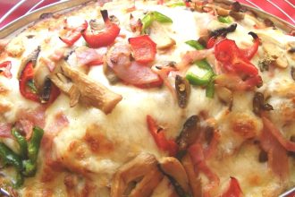 Μακαρόνια φούρνου με κιμά και μοτσαρέλα