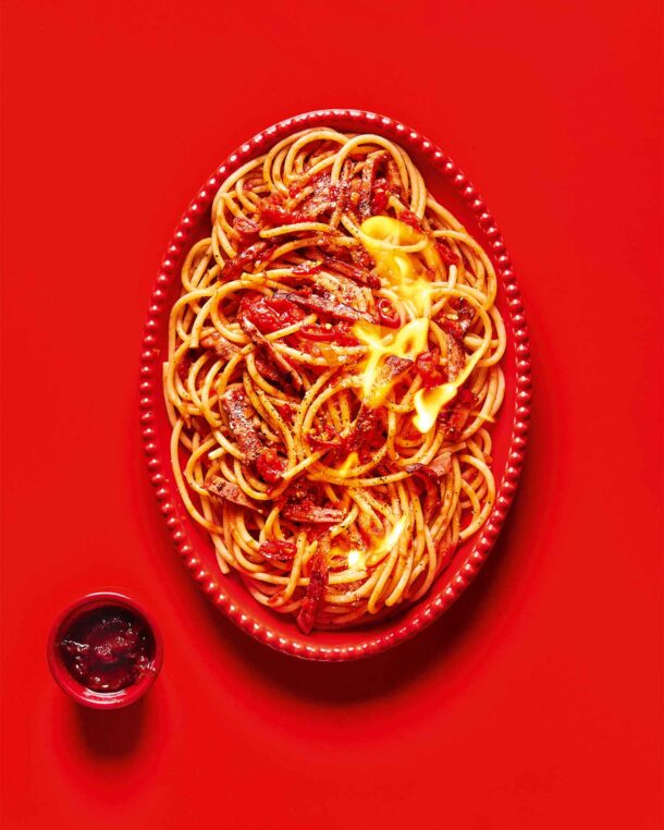 H φλογερή μακαρονάδα Αματριτσάνα της Ρώμης