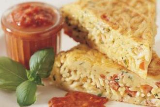 Μακαρονόπιτα, εύκολη, χωρίς φύλλο