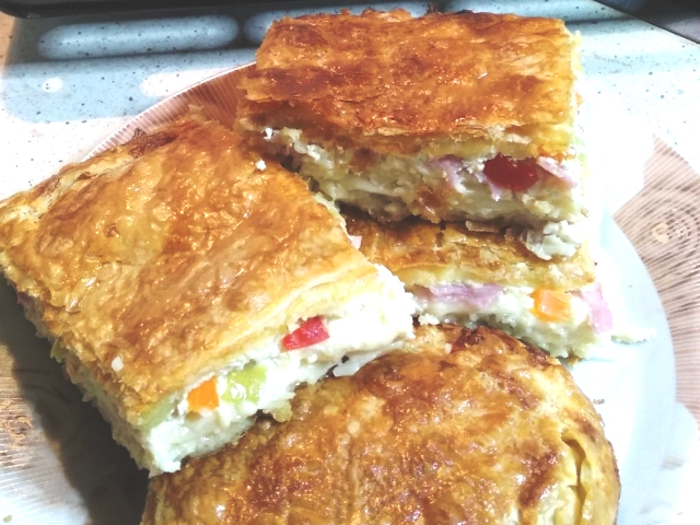 Μακαρονόπιτα σφολιάτας