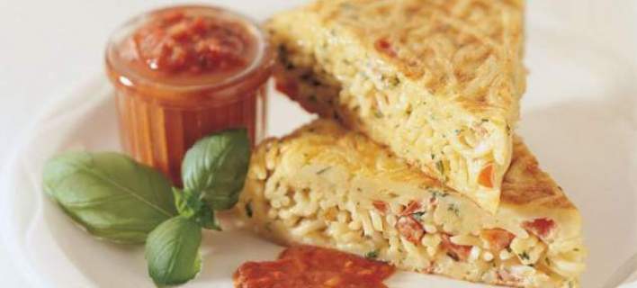 Μακαρονόπιτα, εύκολη, χωρίς φύλλο