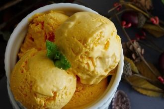 Απολαυστικό παγωτό μάνγκο με 3 απλά υλικά