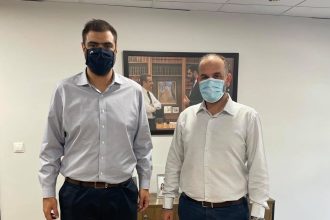 Συνάντηση Κατσουγκράκη με τον Παύλο Μαρινάκη