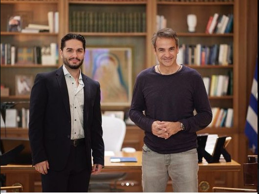 Τι είπε ο Κυριάκος Μητσοτάκης με τον Χρήστο Μάστορα