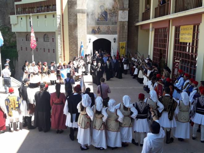 Με κάθε επισημότητα ο εορτασμός των 193 ετών από τη νικηφόρα Μάχη του Μεγάλου Σπηλαίου