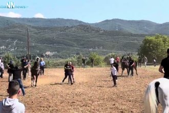 Μεσολόγγι: Αναβίωσε και φέτος το έθιμο με τις ιπποδρομίες για τη γιορτή του Αγίου Γεωργίου - ΒΙΝΤΕΟ