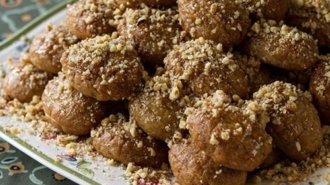 Συνταγή για μελομακάρονα