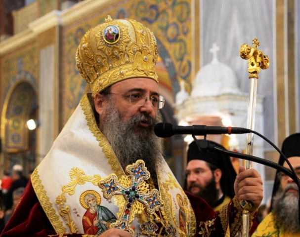 Εσπερινός παρουσία του Μητροπολίτη Πατρών