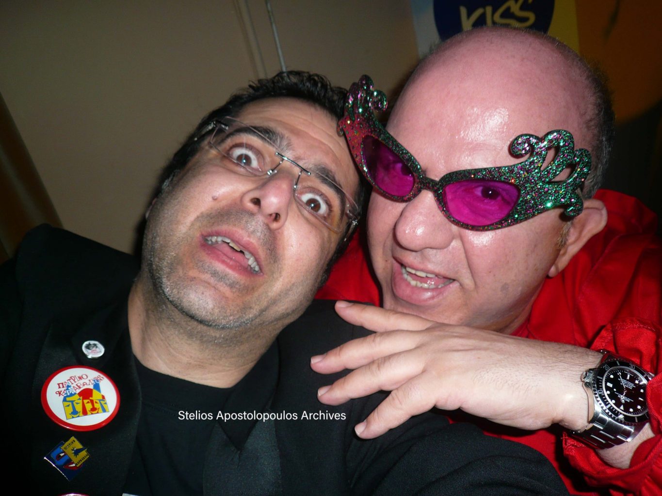 Ο Μουρατίδης με τον Στέλιο!