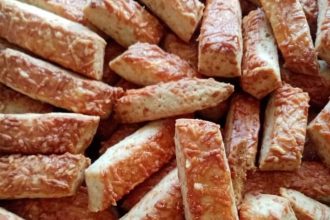 Μπατόν σαλέ με ζύμη γιαουρτιού