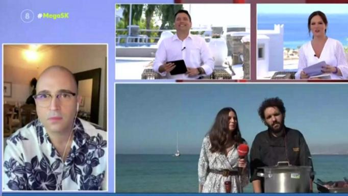 Κωνσταντίνος Μπογδάνος: Χαμός στον αέρα του Mega – «Γράφω καταγγελία για το ΕΣΡ» - ΒΙΝΤΕΟ