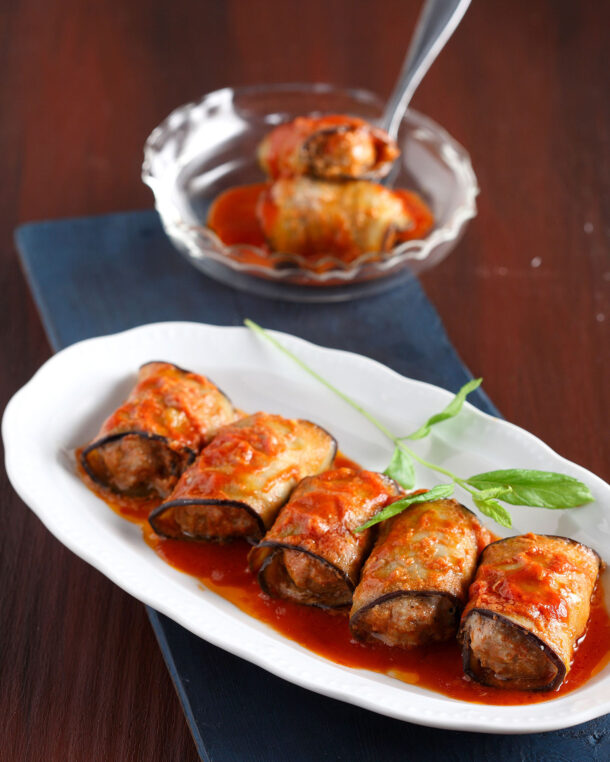 Mπουρεκάκια μελιτζάνας