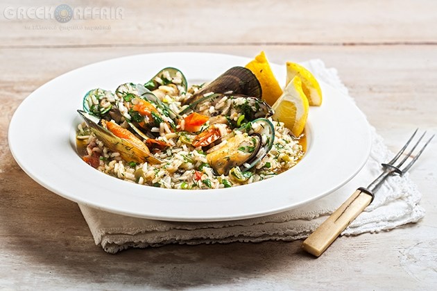 Αρωματικό μυδοπίλαφο