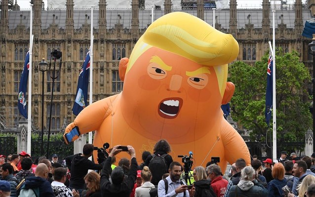 Που πήγε το γιγαντιαίο «baby balloon»;