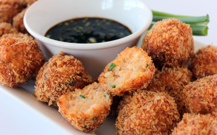 Νηστίσιμοι γαριδοκεφτέδες