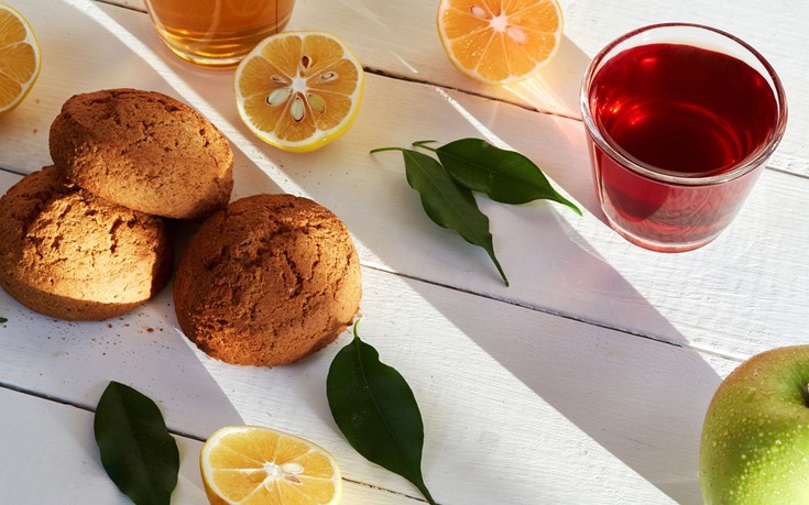 Μπισκότα με άρωμα λεμόνι