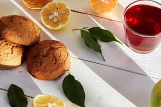 Μπισκότα με άρωμα λεμόνι