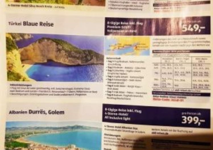 Γερμανικό ταξιδιωτικό γραφείο “μετακόμισε” το Ναυάγιο της Ζακύνθου στην Τουρκία! ΦΩΤΟ