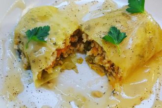 Vegan λαχανοντολμάδες