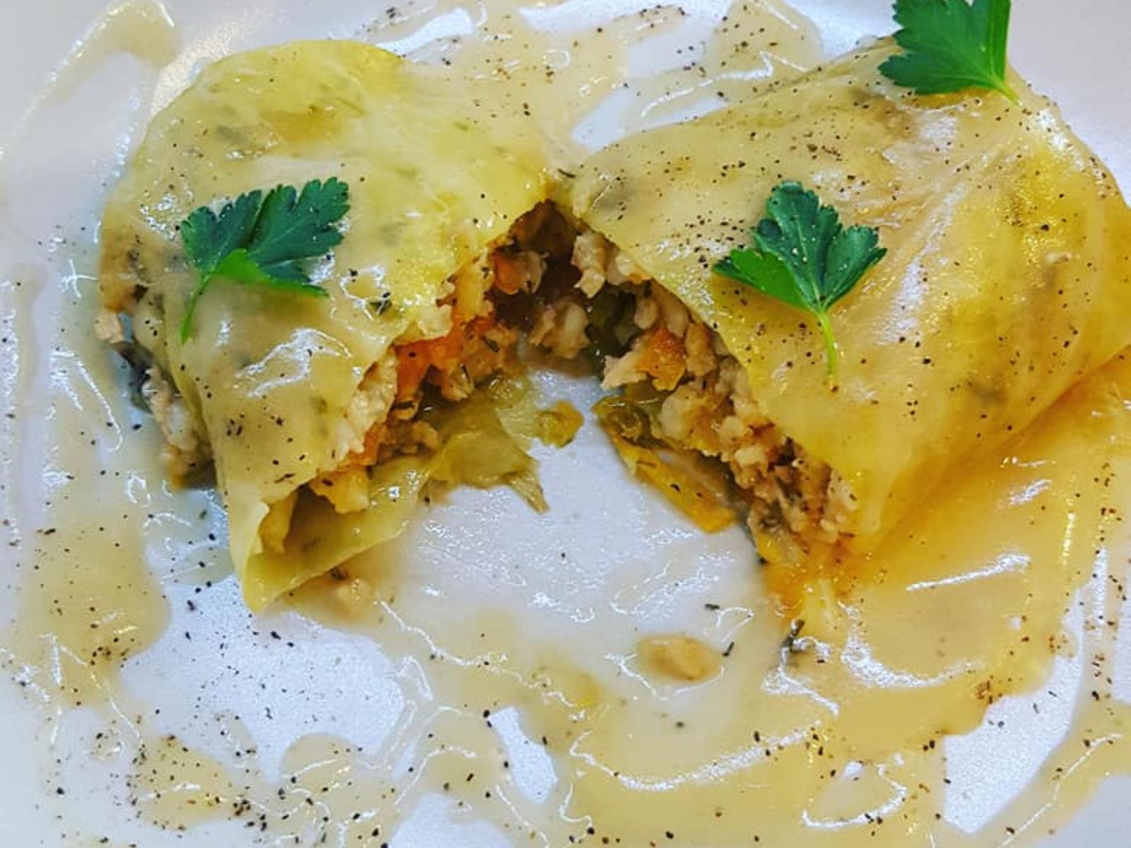 Vegan λαχανοντολμάδες