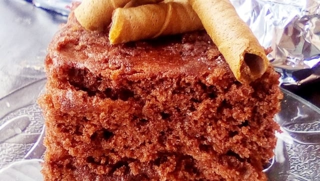 Νηστίσιμο υγρό κέικ σοκολάτας