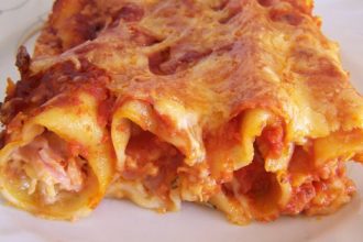 Κανελόνια με τυριά και αλλαντικά, έξτρα σπέσιαλ