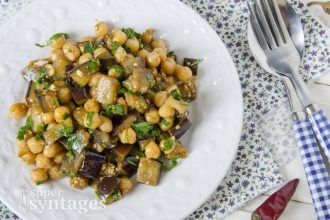 Νόστιμα ρεβίθια με μελιτζάνες, η Σερραϊκή συνταγή!