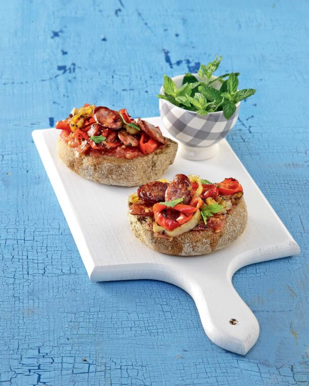 Ντάκος με σπεντζοφάι της στιγμής