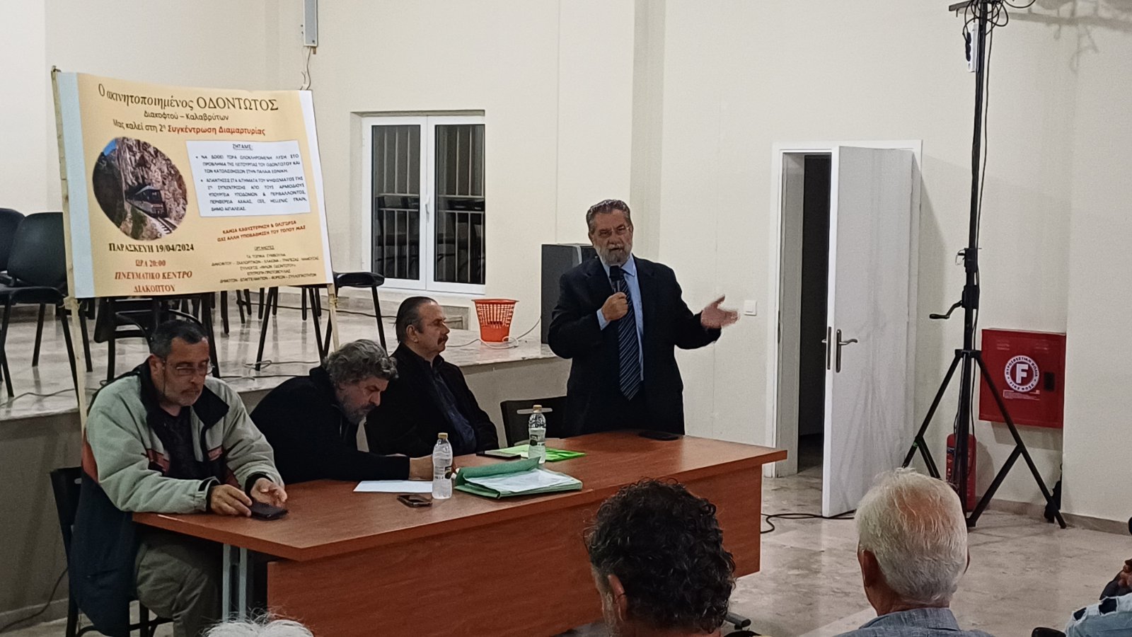 Ανδρέας Παναγιωτόπουλος: «Ο Οδοντωτός πρέπει να ξαναλειτουργήσει άμεσα και με ασφάλεια»