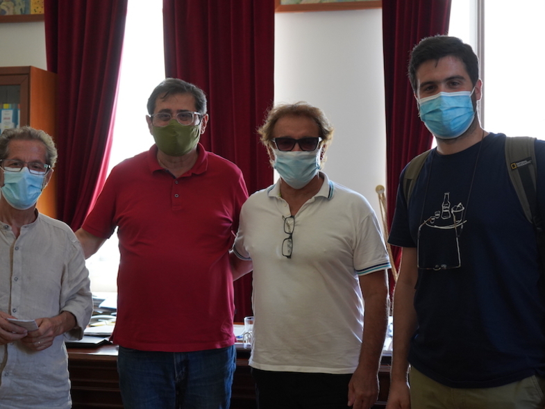 Οταν ο καλλιτεχνικός διευθυντής συνάντησε τον Δήμαρχο...