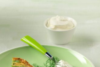 Ομελέτα με φασολάκια και βασιλικό