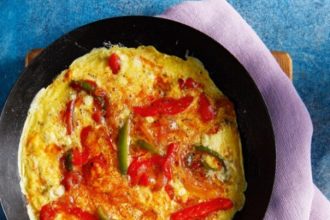 Ομελέτα με πιπεριές