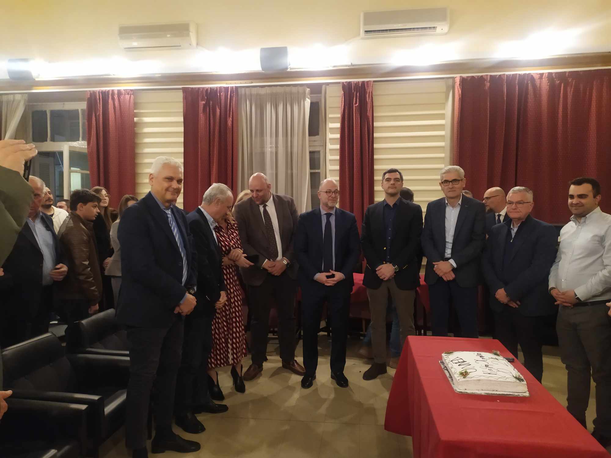 Δίπλα στους νέους ο Φωκίων Ζαΐμης – Παρών στην εκδήλωση της ΟΝΝΕΔ