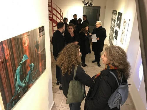 Αrt project Man on the Moon στην Γκαλερί Cube