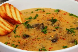 Μανιταρόσουπα βελουτέ