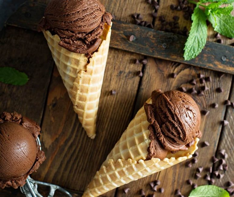 Παγωτό σοκολάτα χωρίς παγωτομηχανή