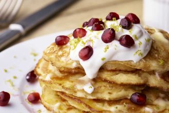 Pancakes με γιαούρτι
