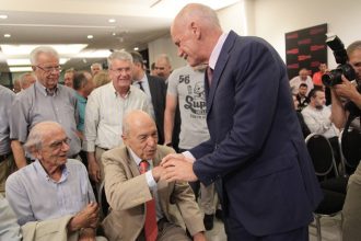 Ο Ανδρέας «ένωσε» Γεννηματά, Σημίτη και Παπανδρέου - ΦΩΤΟΓΡΑΦΙΕΣ