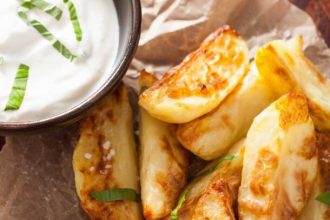 Πατάτες φούρνου σαν τηγανητές