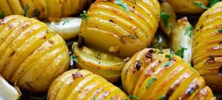 Πατάτες στο φούρνο, πειραγμένες