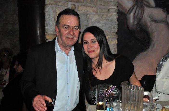 Τρυφερός μπαμπάς ο Χρήστος Πατούχας