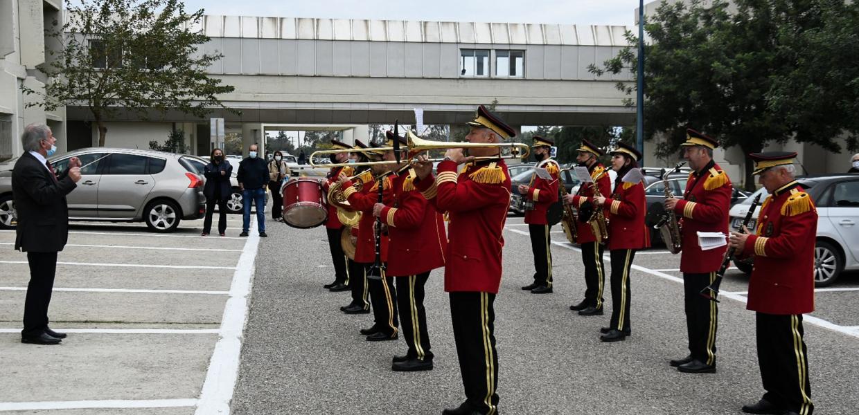 Εκδήλωση για τον εορτασμό της 25ης Μαρτίου, στην πλατεία Ομονοίας