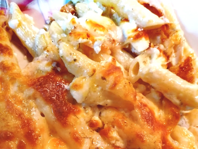 Πένες ριγκάτι στο φούρνο