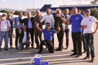 H Αερολέσχη Πατρών στον Άραξο - Με piper πάνω από την Στροφιλιά -ΦΩΤΟ