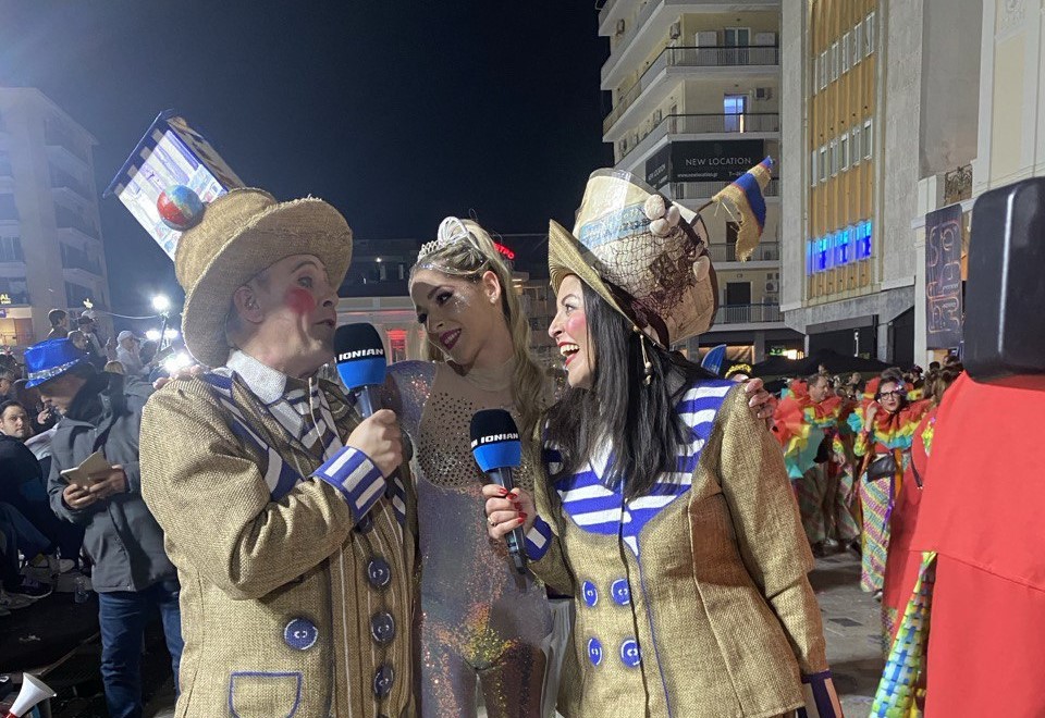 “Πατρινό καρναβάλι live”, 11 χρόνια τηλεοπτικές μεταδόσεις από το ΙΟΝΙΑΝ TV